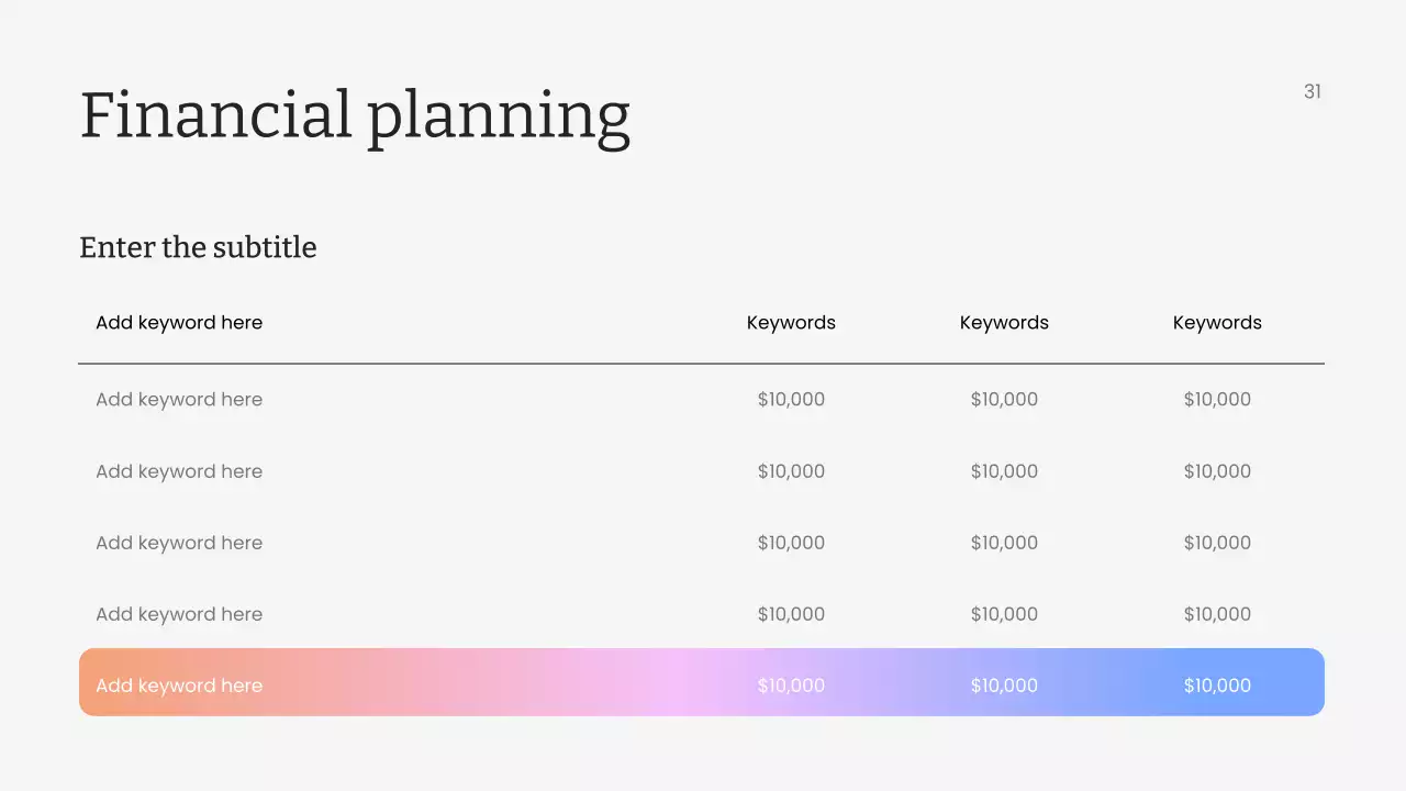 다채로운 최신 마케팅 프레젠테이션