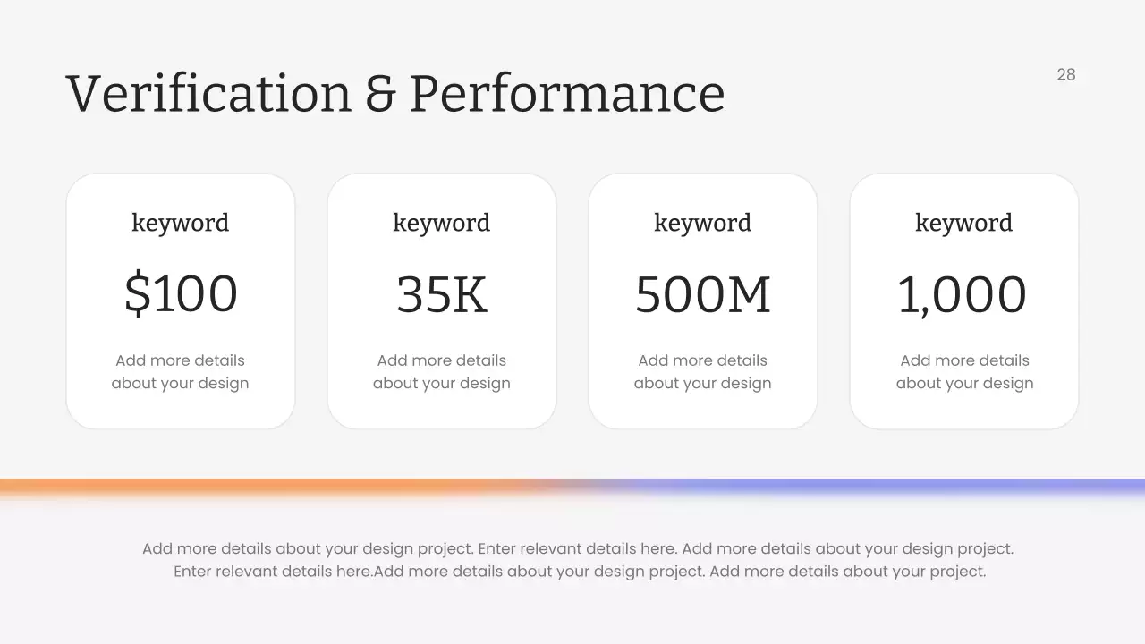 다채로운 최신 마케팅 프레젠테이션