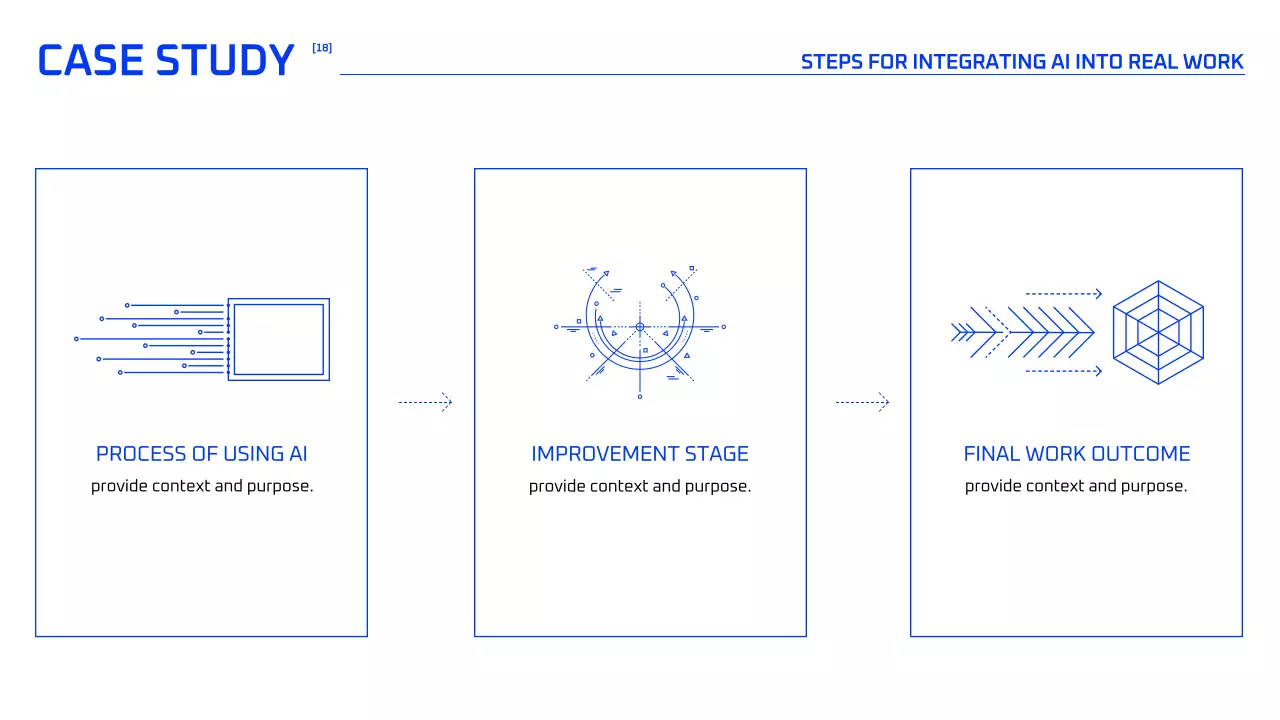블루 지오메트릭 AI 코스