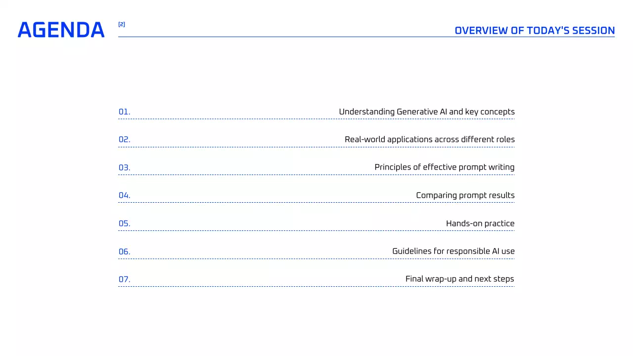 블루 지오메트릭 AI 코스