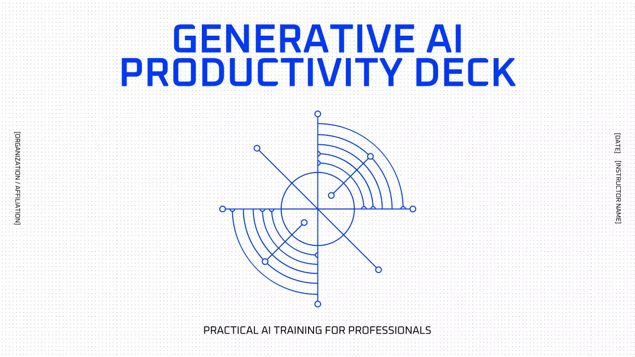 블루 지오메트릭 AI 코스