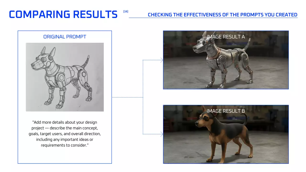 블루 지오메트릭 AI 코스