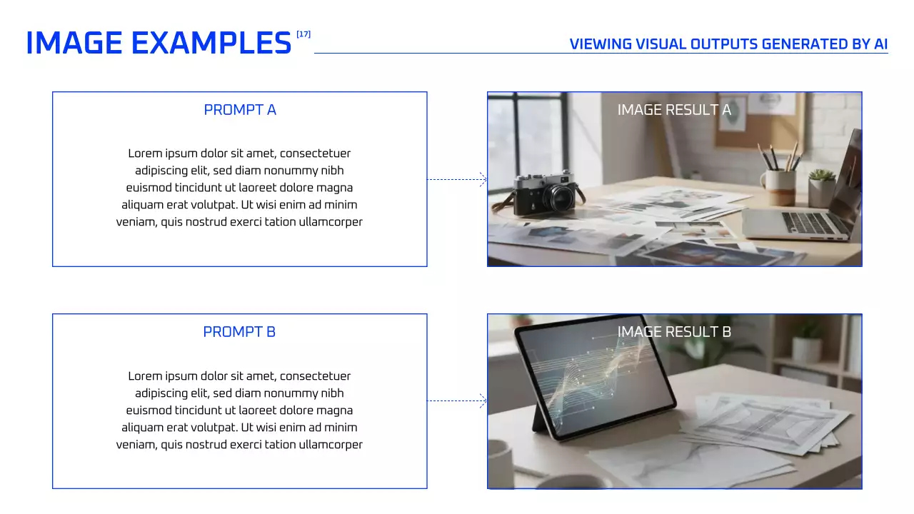 블루 지오메트릭 AI 코스