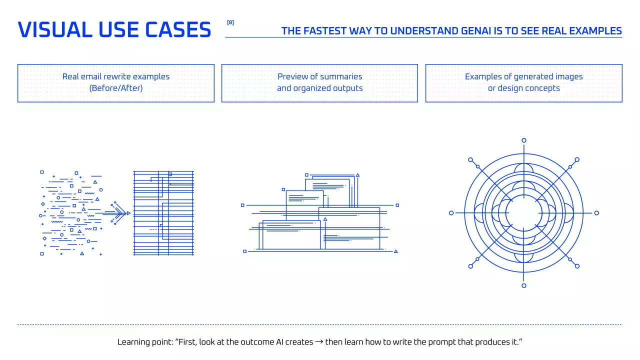 블루 지오메트릭 AI 코스