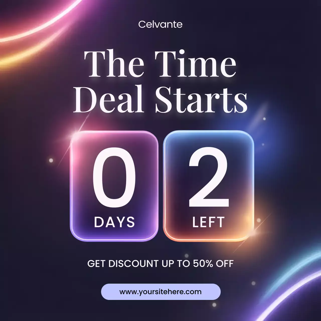 Promosi Penjualan Neon Modern