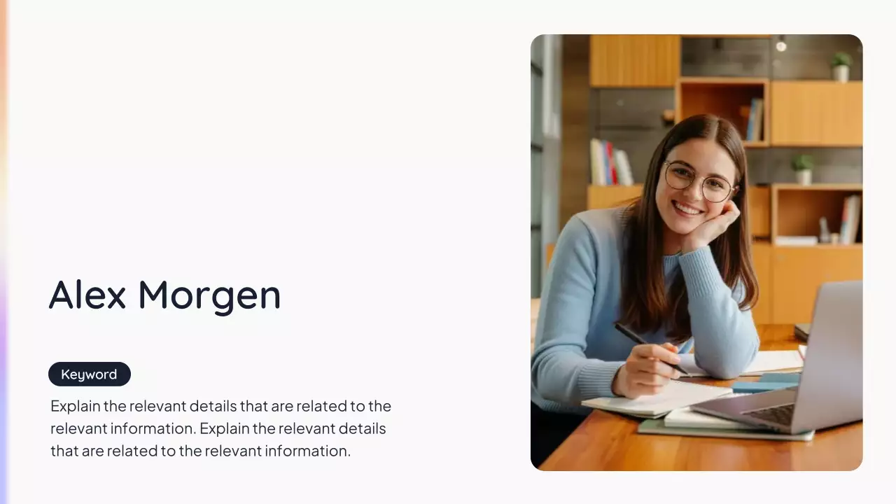 Presentasi AI Sederhana Putih