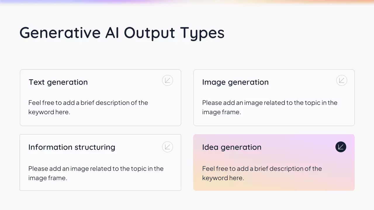 Presentasi AI Sederhana Putih