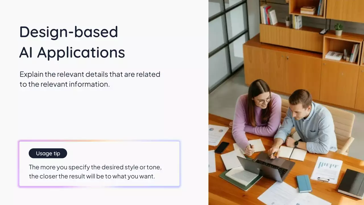 Presentasi AI Sederhana Putih