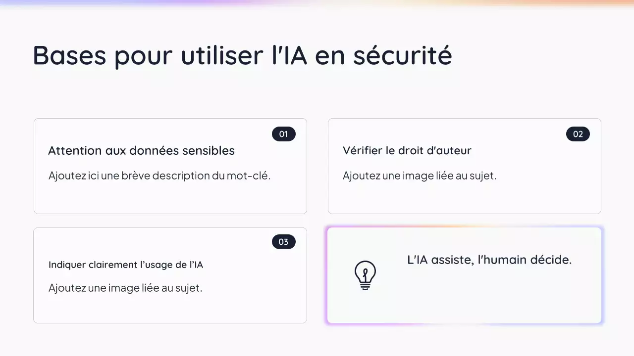 Présentation simple de l'IA blanche