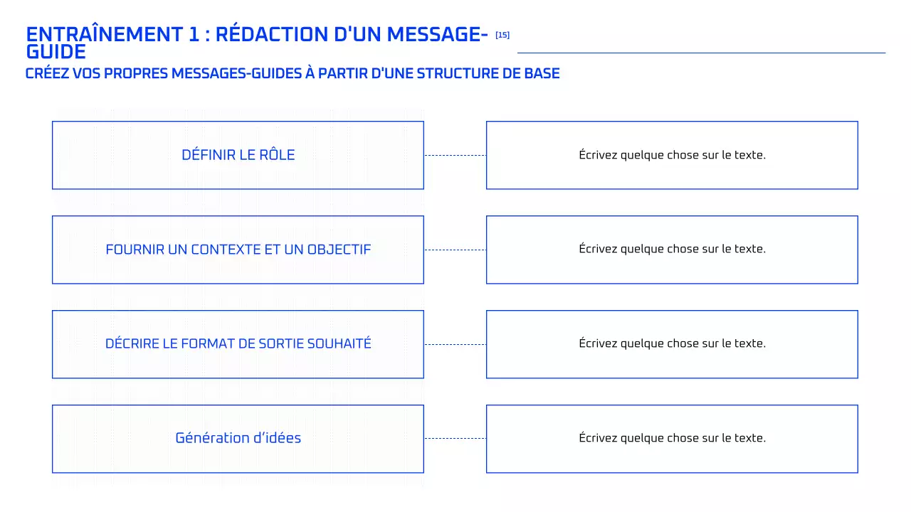 Cours d'IA géométrique bleue