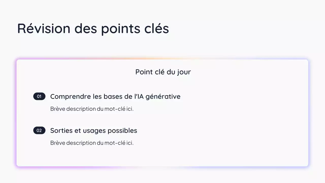 Présentation simple de l'IA blanche