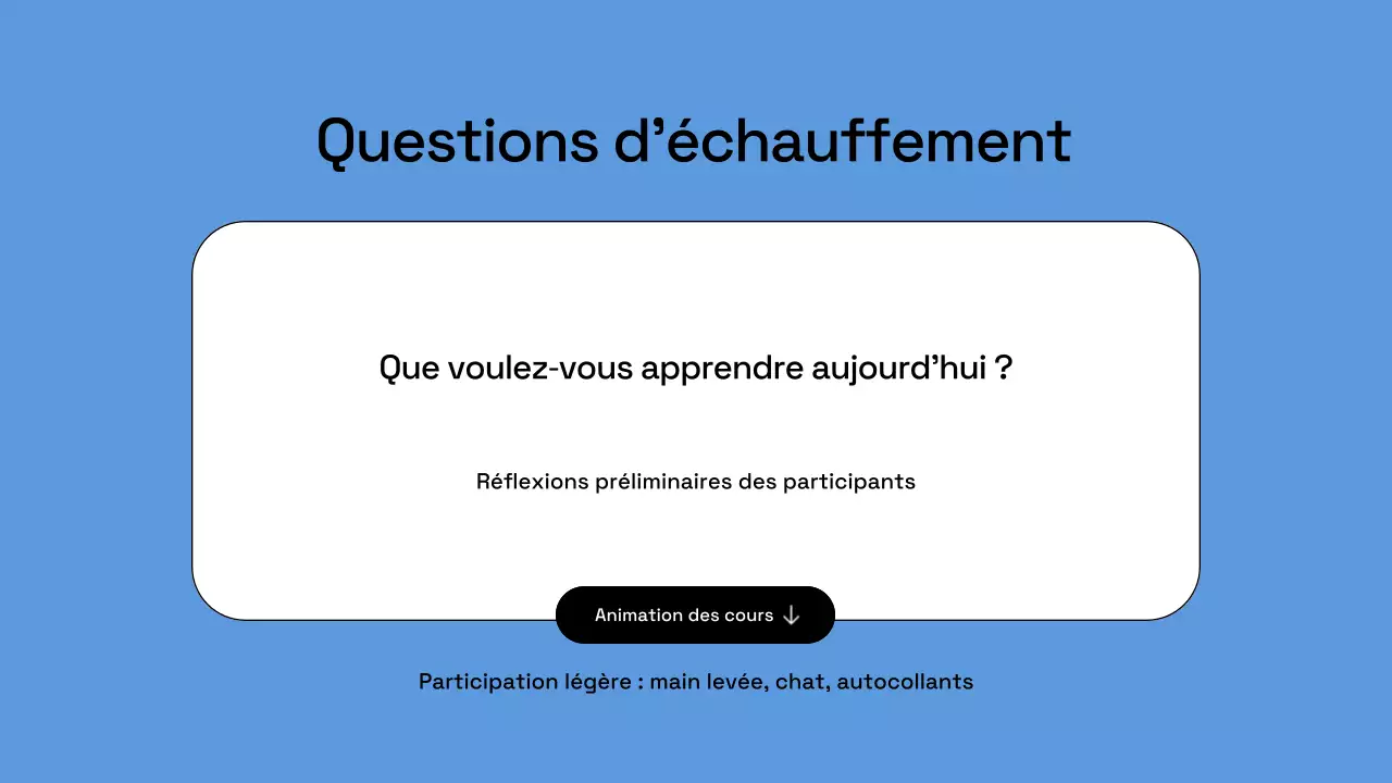 Présentation du plan d'affaires de Blue Modern AI