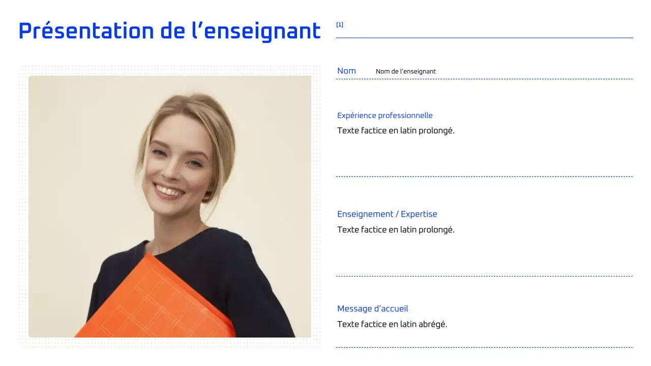 Cours d'IA géométrique bleue