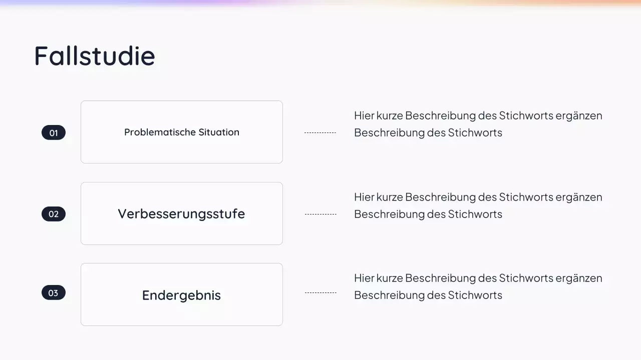 Einfache KI-Präsentation von White