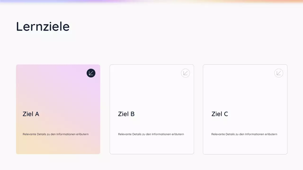 Einfache KI-Präsentation von White