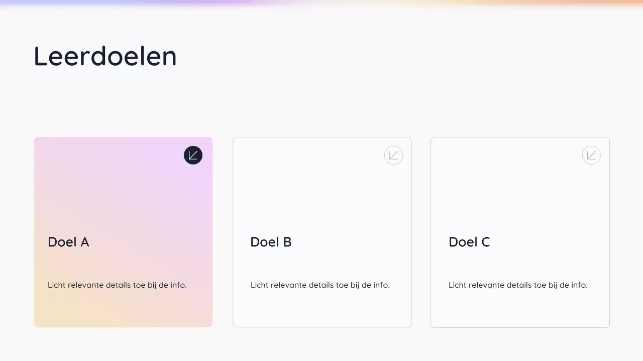 Witte, eenvoudige AI-presentatie