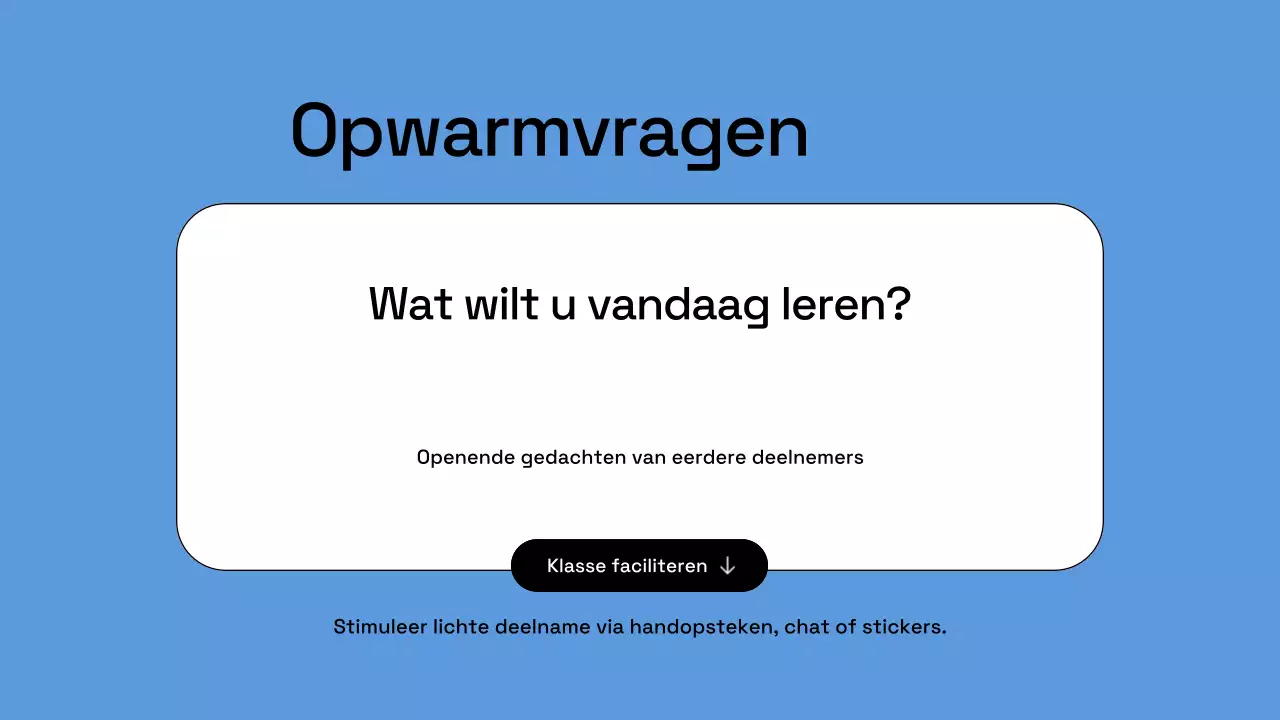 Presentatie van het bedrijfsplan van Blue Modern AI