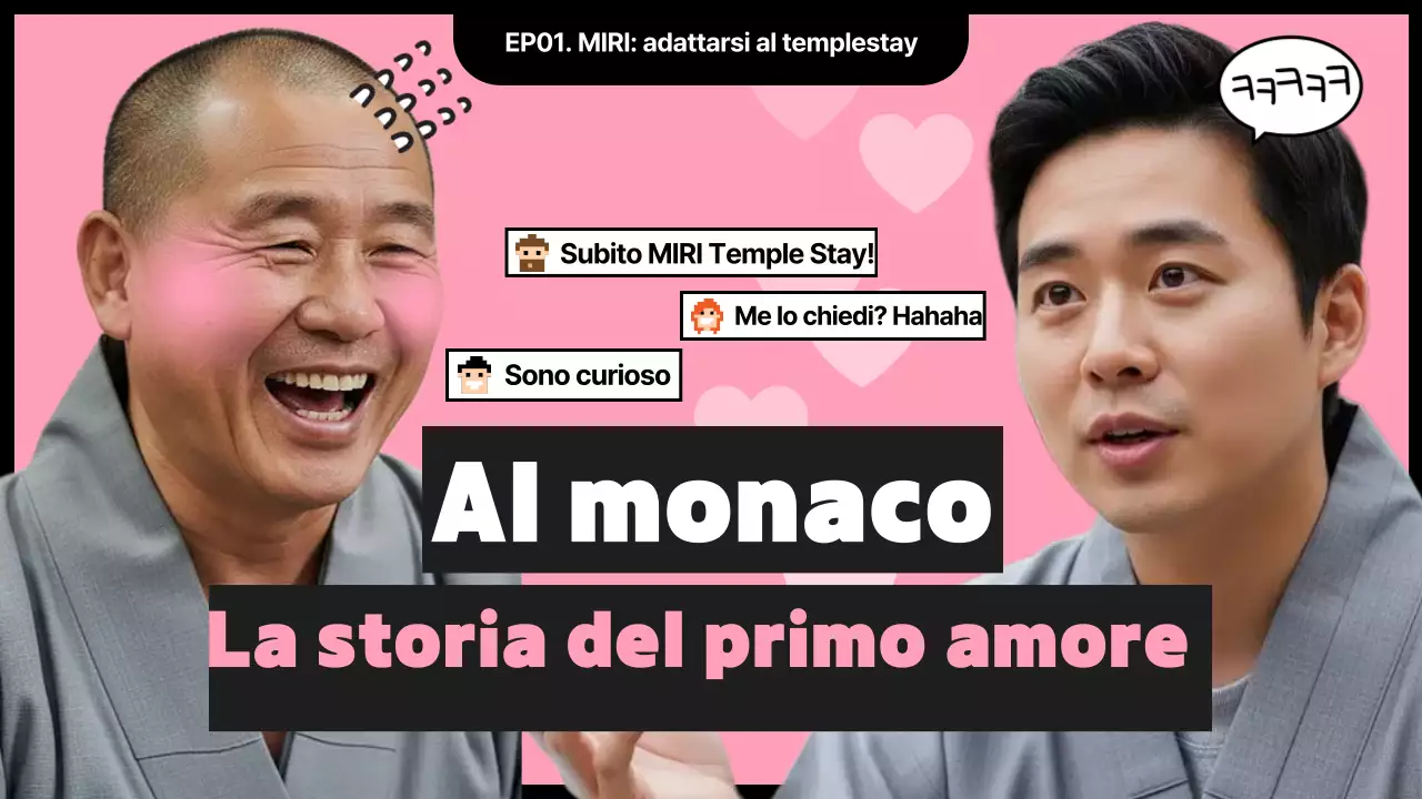 Contenuto del talk show con gag rosa