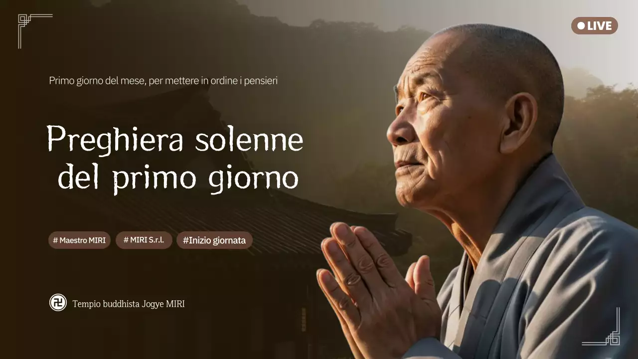 Cerimonia di meditazione tradizionale marrone