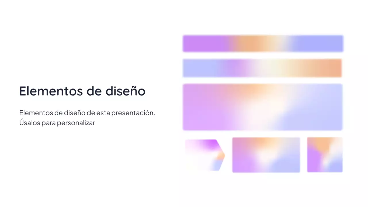 Presentación de IA simple en blanco