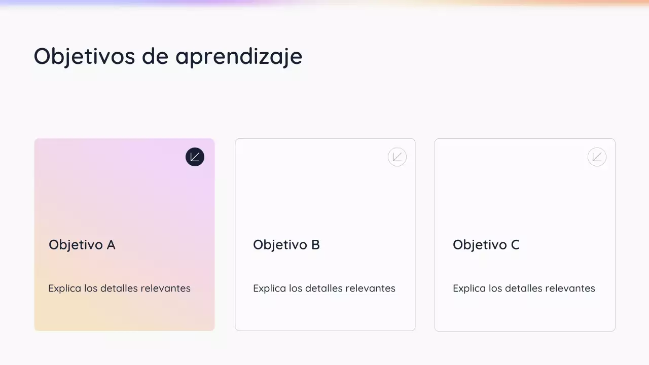 Presentación de IA simple en blanco