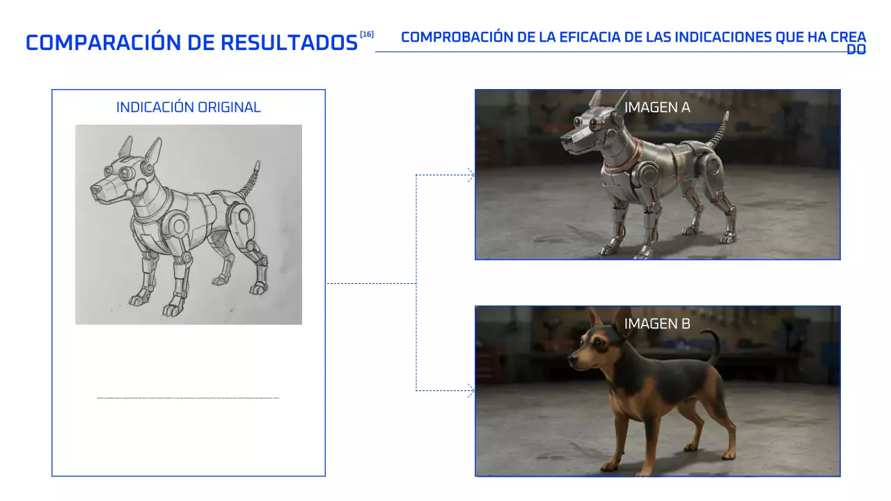 Curso de IA geométrica azul