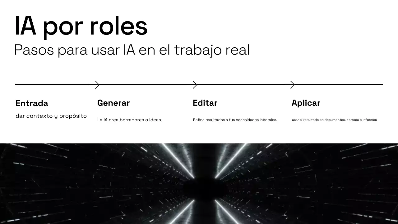 Presentación del plan de negocios de inteligencia artificial moderna de Blue