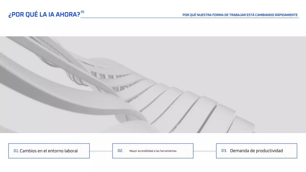 Curso de IA geométrica azul