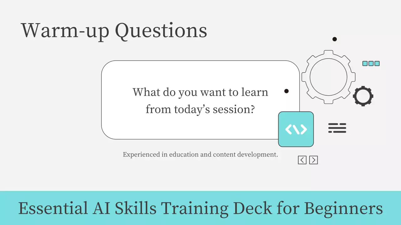 Teal Modern AI 강좌 발표