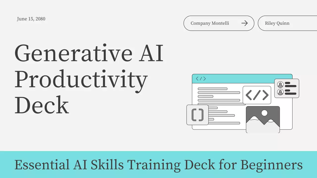 Teal Modern AI 강좌 발표
