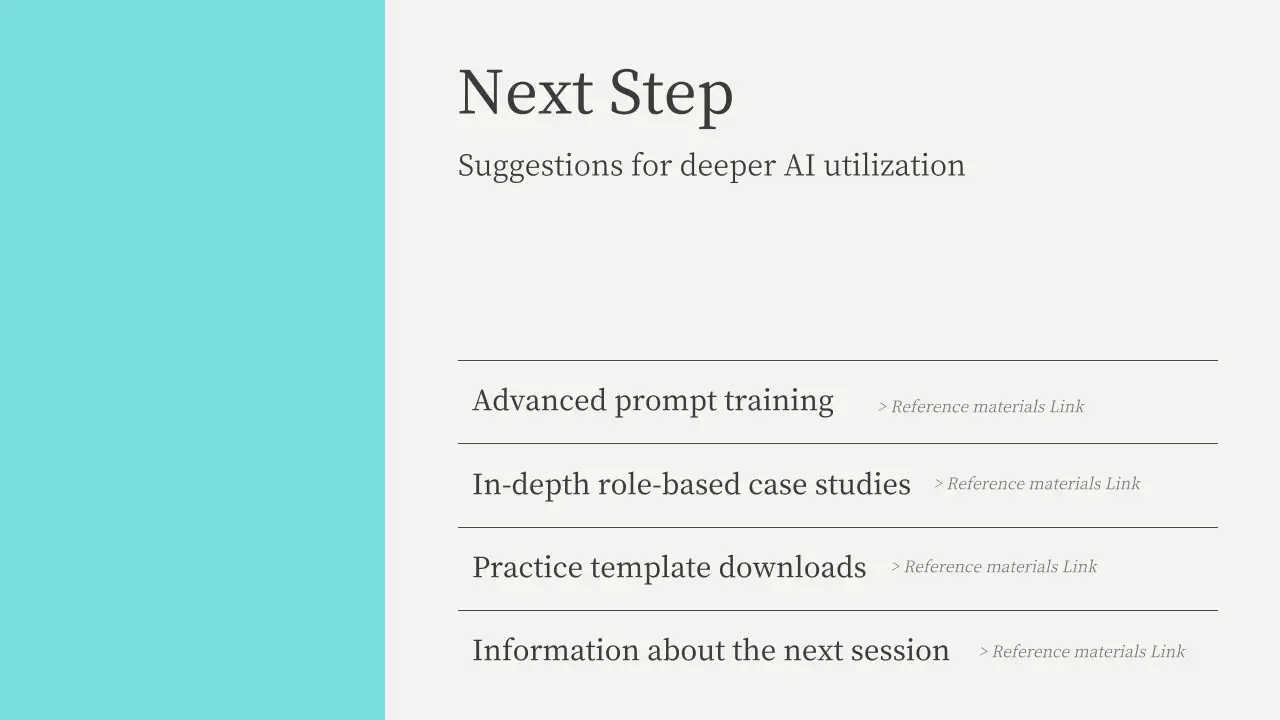 Teal Modern AI 강좌 발표