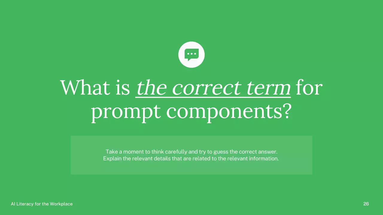 Presentasi Kursus AI Sederhana Hijau dan Biru