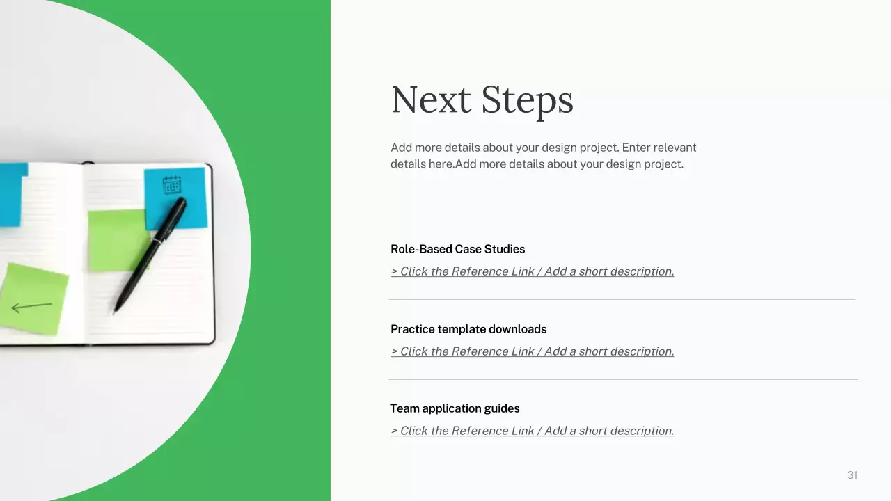 Presentasi Kursus AI Sederhana Hijau dan Biru
