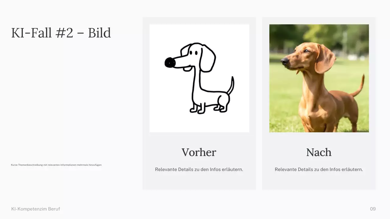 Präsentation des einfachen KI-Kurses „Grün und Blau“
