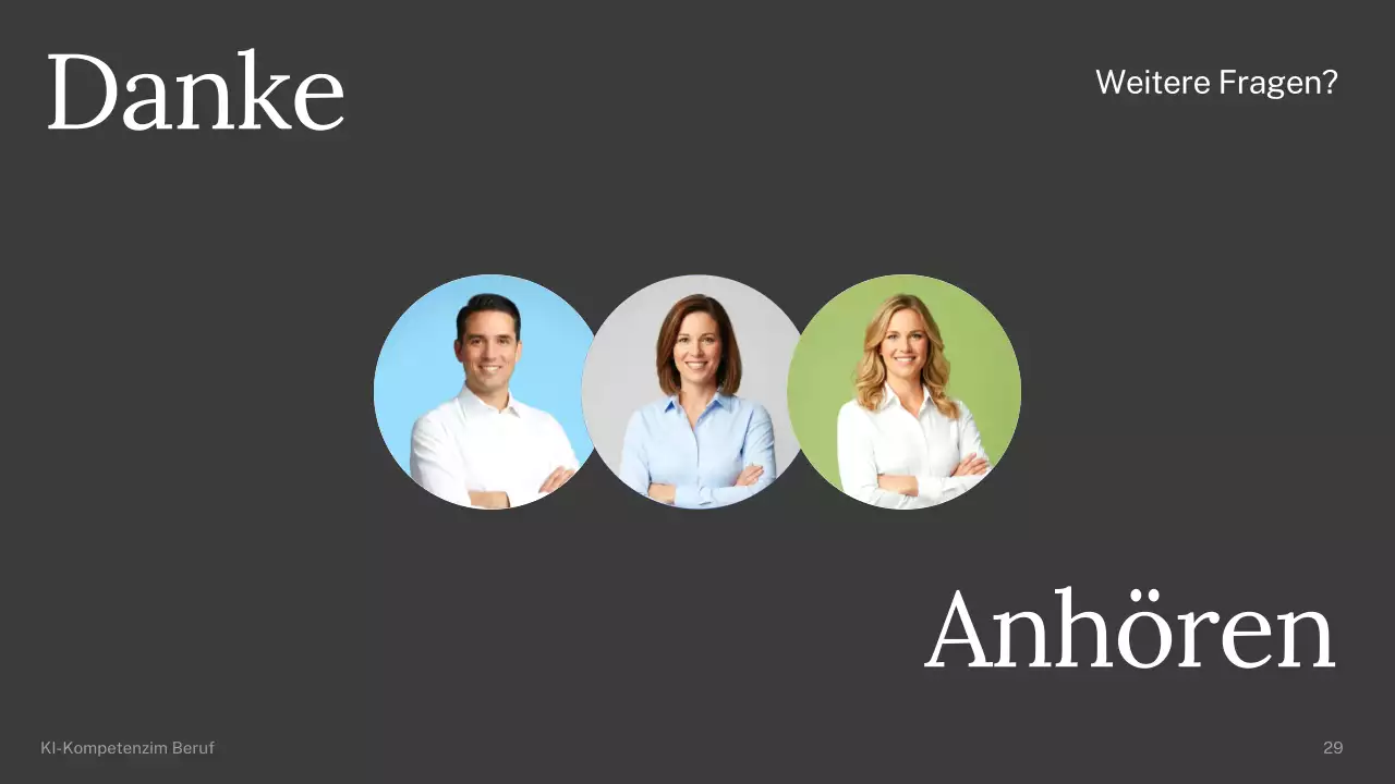 Präsentation des einfachen KI-Kurses „Grün und Blau“