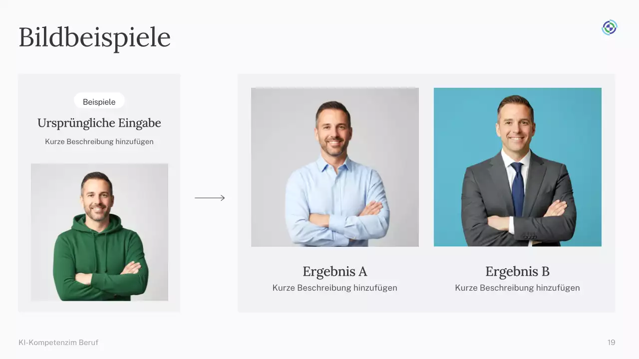 Präsentation des einfachen KI-Kurses „Grün und Blau“