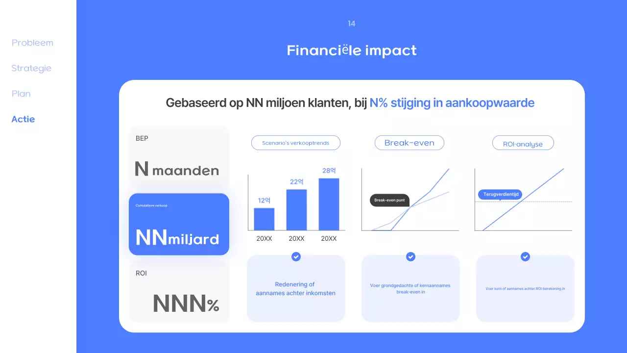Blue Modern Lidmaatschapsaanbieding