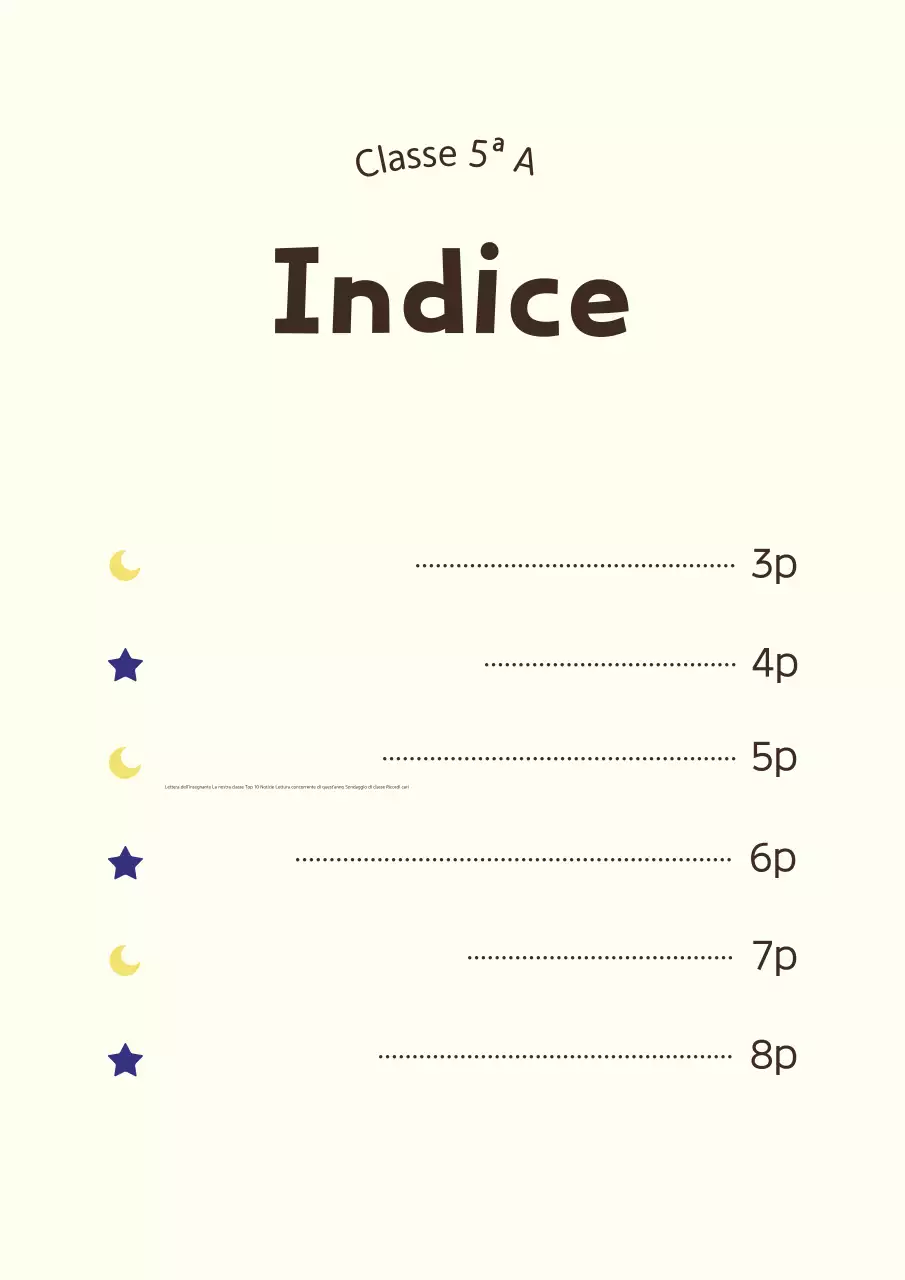 Progetto antologico della scuola Yellow Baby