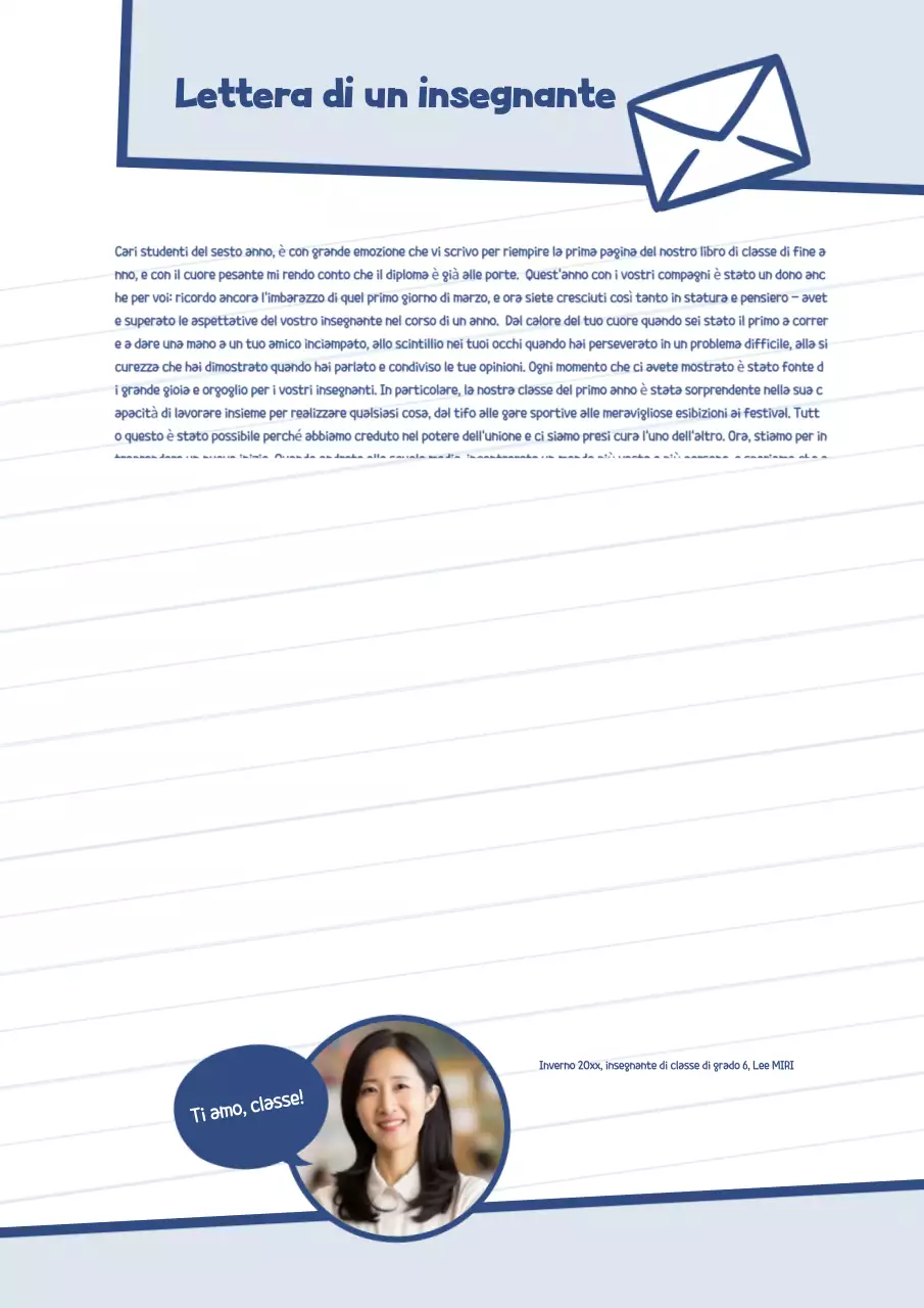 Antologia scolastica di illustrazioni semplici blu cielo