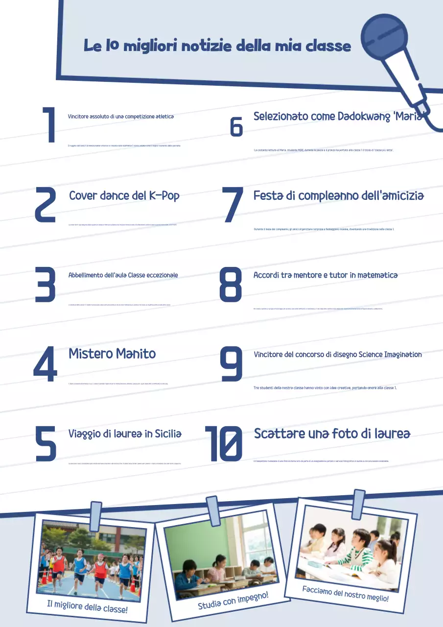 Antologia scolastica di illustrazioni semplici blu cielo