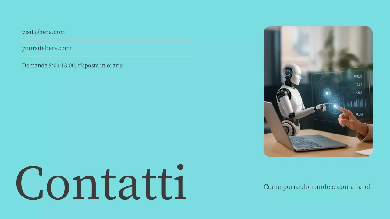 Presentazione del corso di intelligenza artificiale moderna Teal