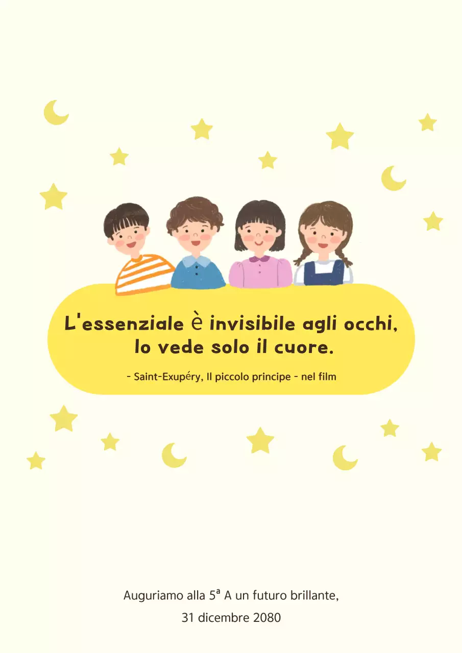 Progetto antologico della scuola Yellow Baby