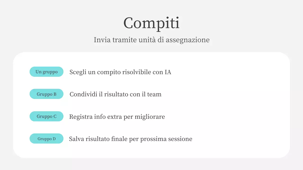 Presentazione del corso di intelligenza artificiale moderna Teal