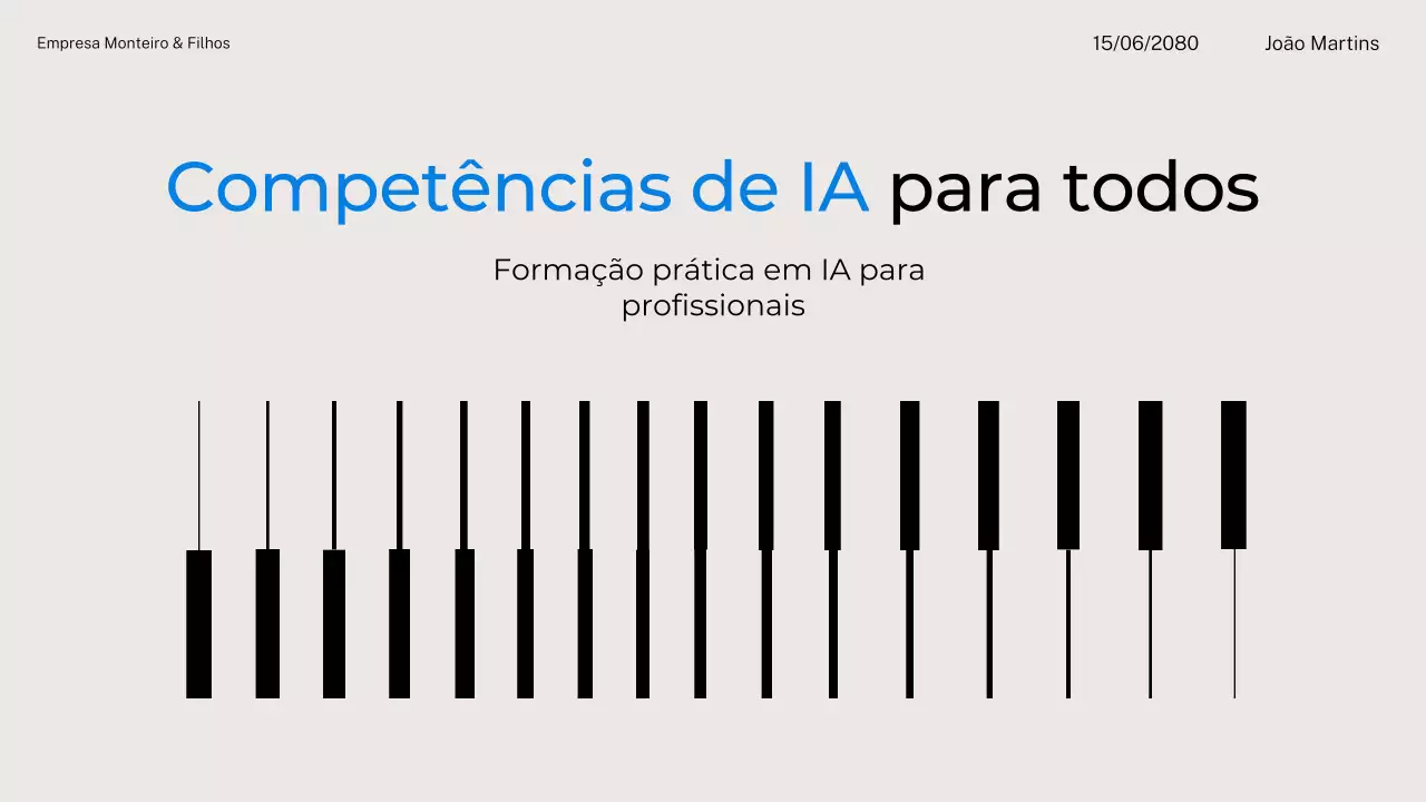 Convite para o Curso Black Modern AI
