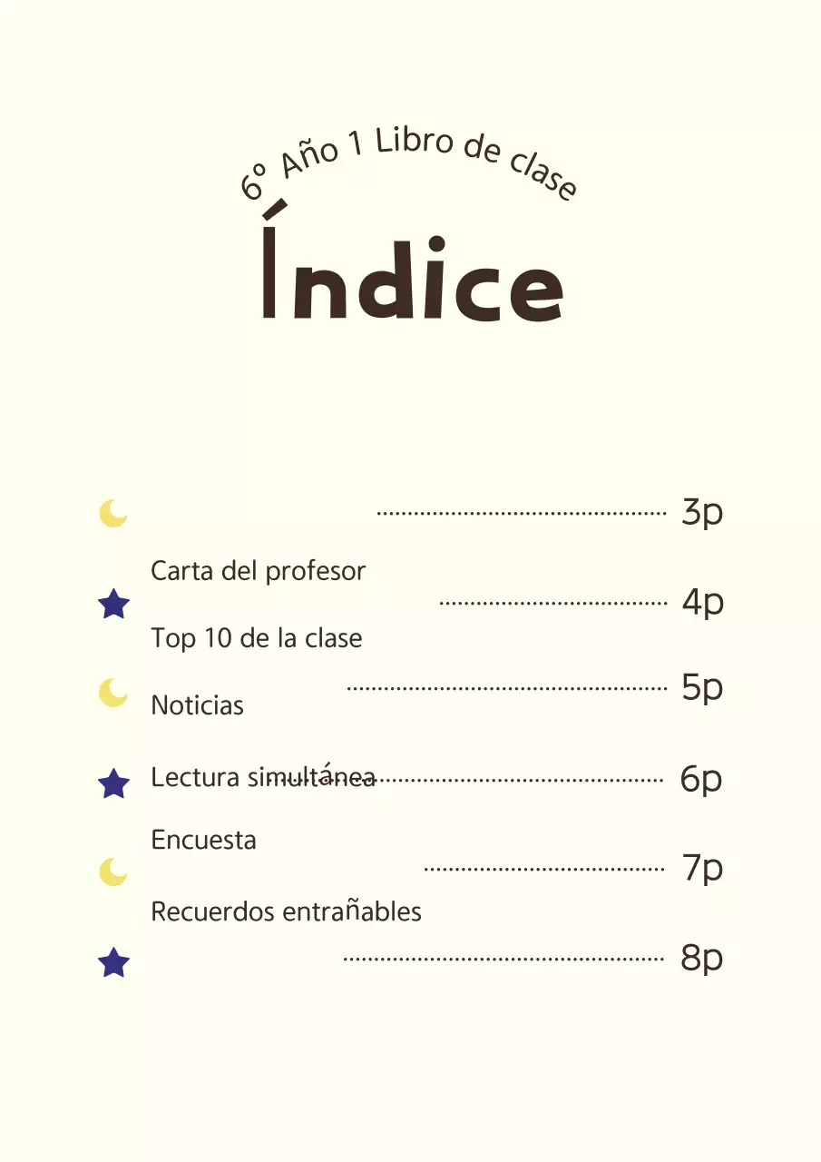 Proyecto de antología de la escuela Yellow Baby
