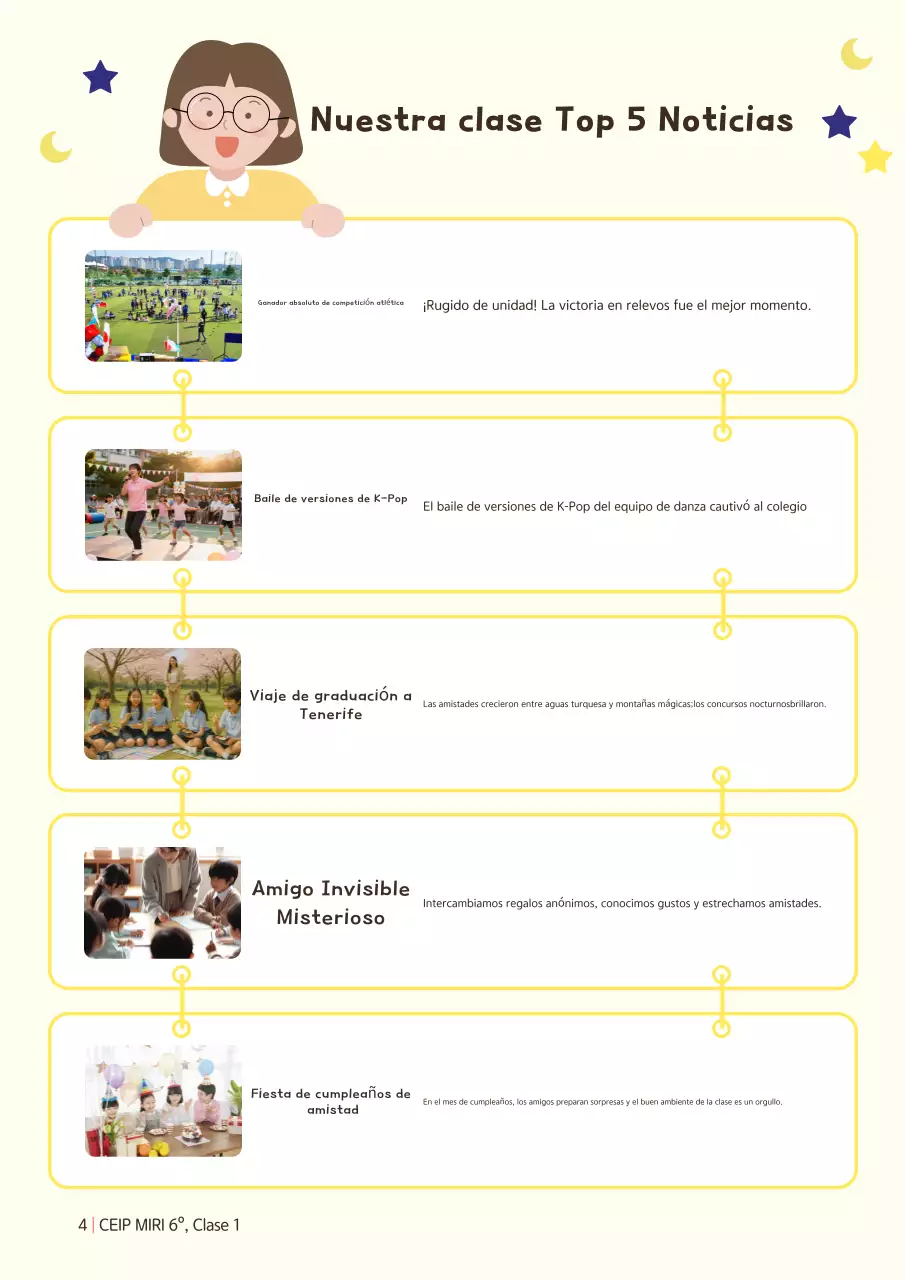 Proyecto de antología de la escuela Yellow Baby