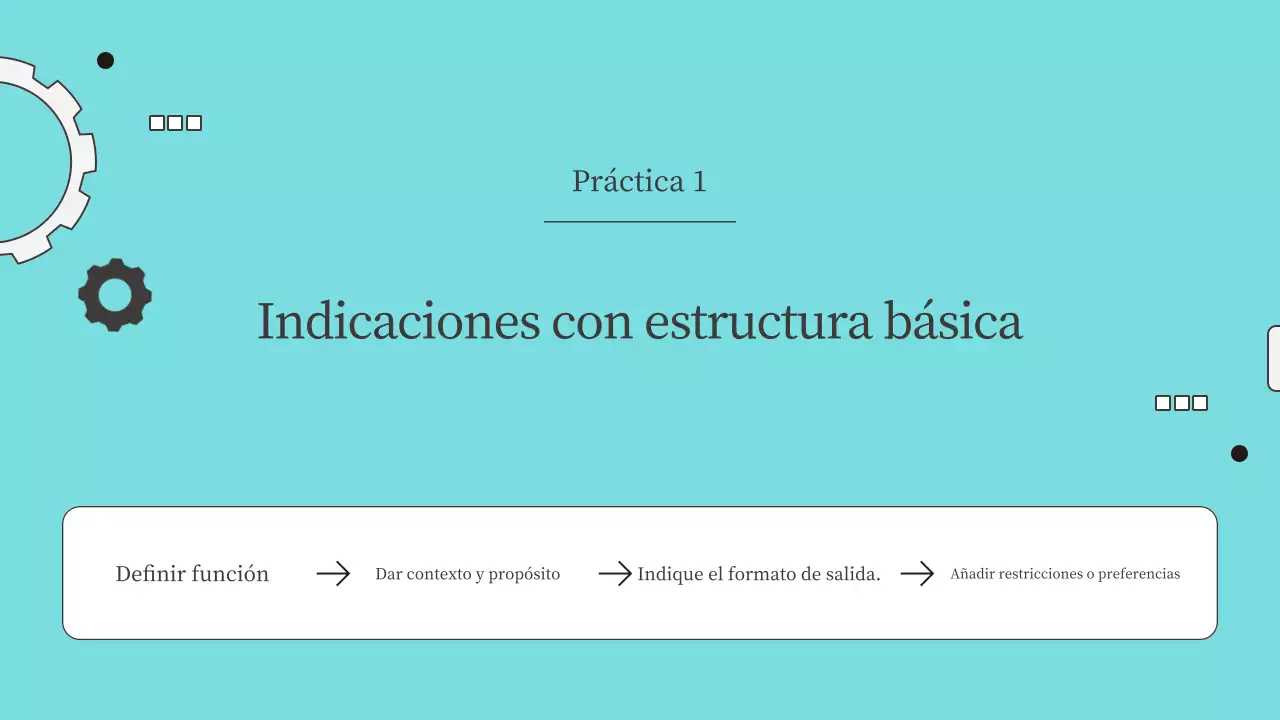 Presentación del curso de IA moderna en color verde azulado