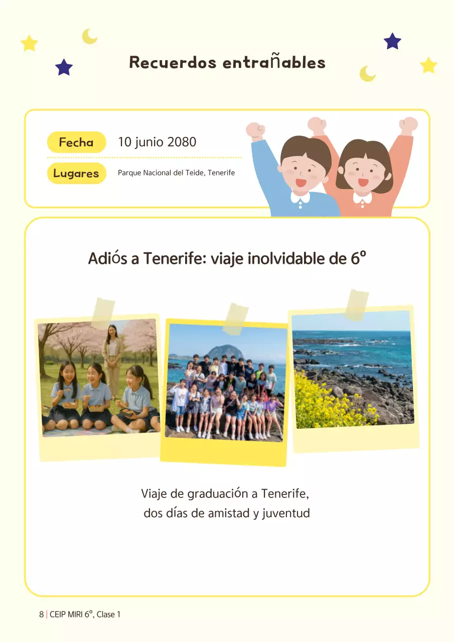 Proyecto de antología de la escuela Yellow Baby