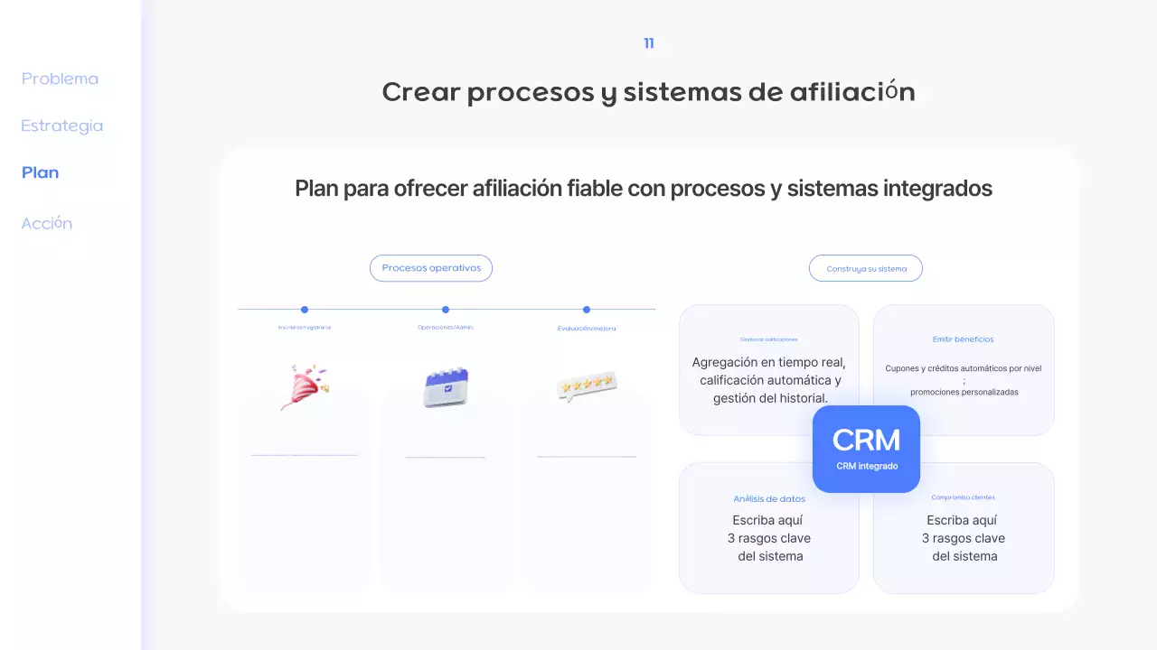 Oferta de membresía Blue Modern