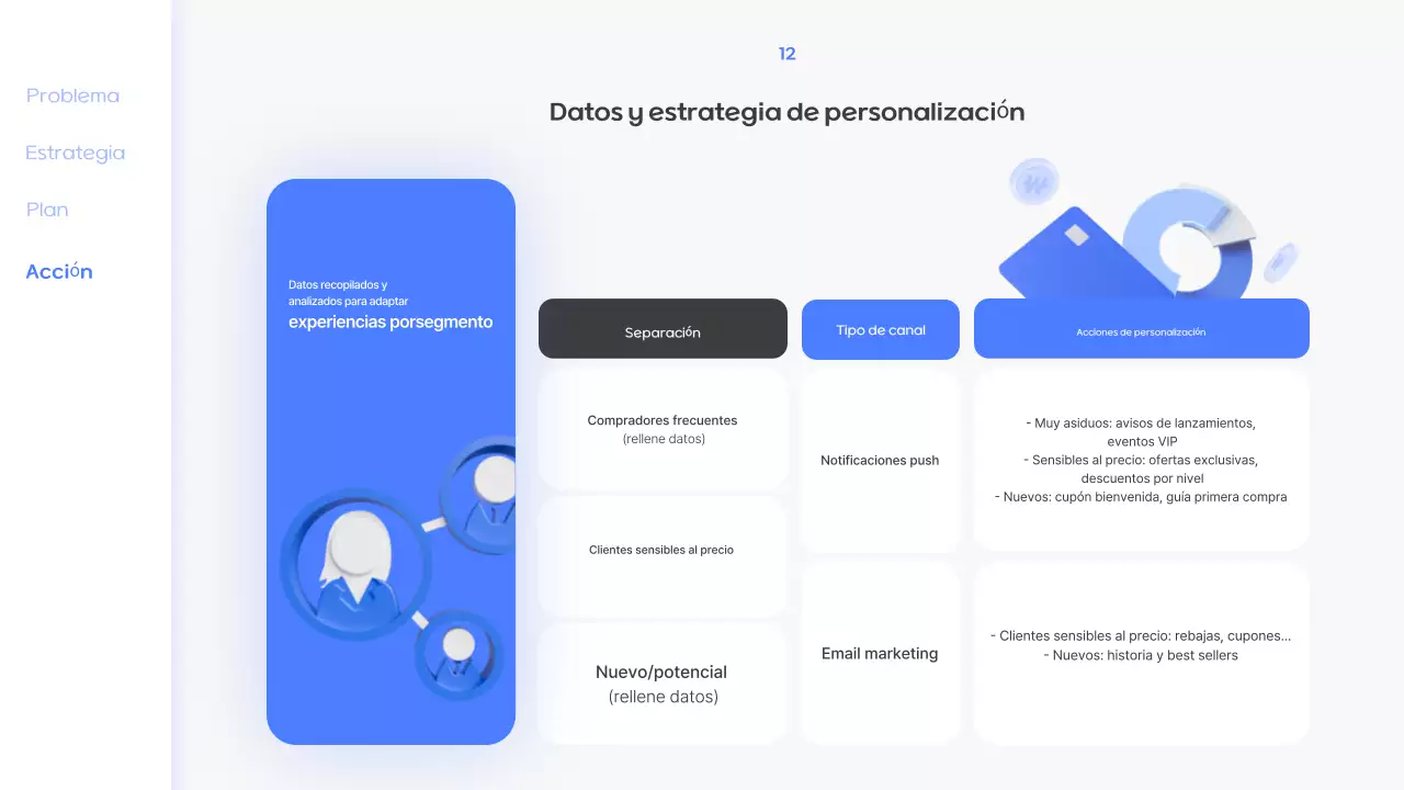 Oferta de membresía Blue Modern